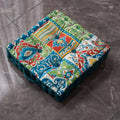 Axyaa Bohemian Velvet Mandala Floor Seat Cushion