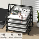 Axyaa Mesh Desk Tray Set for Office Organization and File Storage