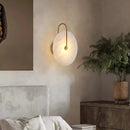 Axyaa Snowflake Marble Wall Lamp - Nordic Luxury LED Hanging Light