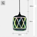 Axyaa Fireworks Glass Pendant Lights for Modern Living Room Decor
