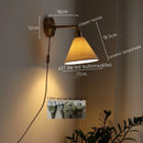 Axyaa Ceramic Copper LED Wall Lamp Nordic Modern Wandlamp Applique Da Parete