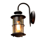 Axyaa Droplet Industrial Outdoor Wall Lamp for Bar Garage Courtyard