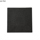 Axyaa Black Ceramic Steak Plate | Creative Sushi & Dessert Dish - Molecular Cuisine Tableware