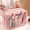 Axyaa Large Capacity Beauty Case Makeup Organizer Storage Wash Bag