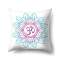 Axyaa Cartoon Eye Pattern Plush Cushion Cover 45x45cm Buddha Head Pillow Cover