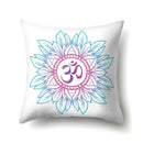 Axyaa Cartoon Eye Pattern Plush Cushion Cover 45x45cm Buddha Head Pillow Cover