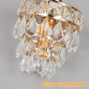 Axyaa Crystal LED Pendant Light for Indoor Home Decor Ceiling Lighting Fixtures