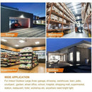 Axyaa Foldable LED Ceiling Light for Industrial Bright Lighting