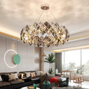 Axyaa Luxury Crystal Chandelier for Living, Bedroom, Dining Room Lighting