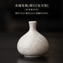 Axyaa Crystal Glaze Water Drop Vase Vintage Hydroponics Plant Pot Flowerpot