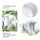 Axyaa Nursery Decor Animals Canvas Prints for Baby Kids Room