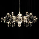 Axyaa Starry Sky Crystal Pendant Light for Living Room & Bedroom
