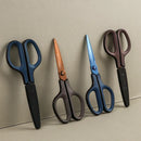 Axya Titanium-Coated Non-Stick Scissors with Curved Blade and Protective Cover