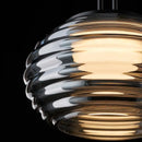 Axya Glass Art Chandelier: Modern Minimalist Hanging Light for Bedside, Dining, Bar Tables