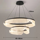 Axyaa Modern Home Decor LED Pendant Light Chandeliers for Living Room Dining Room
