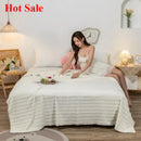 Axyaa Short Plush Fringed Blanket Siesta Milk Plush Decorative Blanket