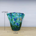 Modern Axyaa Glass Vase Hydroponic Flower Pots for Desk Decoration