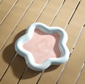 Axyaa Ceramic Heart Dessert Plate Set - Cute Tableware for Breakfast and More
