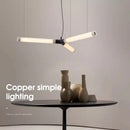 Axyaa Chandelier: Nordic Minimalist Design for Restaurant, Coffee Shop & Living Room