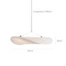 Axyaa Silk Pendant Chandelier for Living Dining Bedroom Kitchen