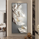 Axyaa LED Deer Fortune Wall Art for Foyer, Living Room Decoration.