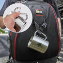 Axyaa Stainless Steel Carabiner Cup for Travel, Camping, Hiking