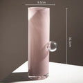 Axyaa Geometric Glass Vase Set