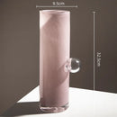 Axyaa Geometric Glass Vase Set