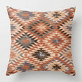Axyaa Geometric Brown Pillowcase - Home Decor Sofa Cushion Cover