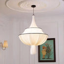 Axyaa Wabi Sabi Cloth Chandelier for Home Pendant Lights and Room Decor