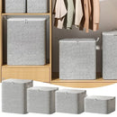 Axyaa Quilt Storage Bag with Lid & Handle - Moisture-Proof Organizer