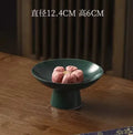 Axyaa Delicate Fruit & Dim Sum Plate for Snacks and Dried Fruits.