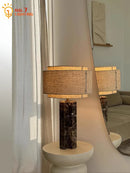 Marble Table Lamp LED E27 Modern Minimalist Art Decor Axyaa Brand