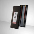 Axyaa Mahogany Stainless Steel Chicken Wings Chopsticks Gift Box