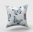 Axyaa Cartoon Butterfly Print Pillowcase 45*45cm