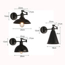 Axyaa Vintage Arm Wall Lamp for Bedroom, Living Room, or Study