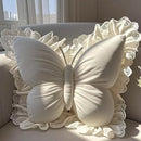 Axyaa Princess Butterfly Pillow for Office, Living Room, Bedroom, Car, or Sofa