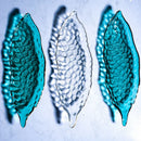 Axyaa Retro Glass Fruit Plate: Creative Hammer Pattern, Light Luxury Design