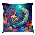 Axyaa Ocean Series Pillowcase - Fish Sea Turtle Whale Printed Cushion Cover