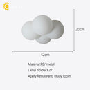 Axyaa Minimalist Flush Mount Ceiling Lamp with E27 Bulb Holder for Home, Hotel, Bedroom
