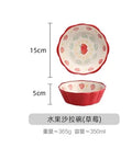 Axyaa Ceramic Salad Fruit Bowl Set