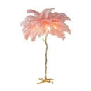 Axyaa Feather LED Floor Lamp: Elegant Nordic Standing Light for Home Decor