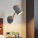 Axyaa Macaron LED Wall Lamp: Modern Nordic Colors for Bedroom, Living Room, Kitchen