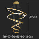 Axyaa Crystal Chandelier: Modern LED Ceiling Light for Living Room