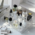 Axyaa Acrylic Perfume Organizer Nail Polish Display Stand with Large Capacity