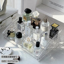Axyaa Acrylic Perfume Organizer Nail Polish Display Stand with Large Capacity
