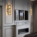 Axyaa Crystal Wall Lamp: Modern & Simple, Ideal for Living Room, Bedroom, & Hallway
