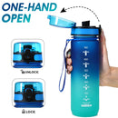 Axyaa Sports Water Bottle: Leak Proof, Colorful, Portable, and Fitness-Friendly