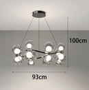 Axyaa LED Pendant Light Modern Chandelier for Living Room Dining Room Lighting