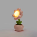 Axyaa LED Flower Night Light Mini Table Lamp Kids Bedroom Ornament Home Decor